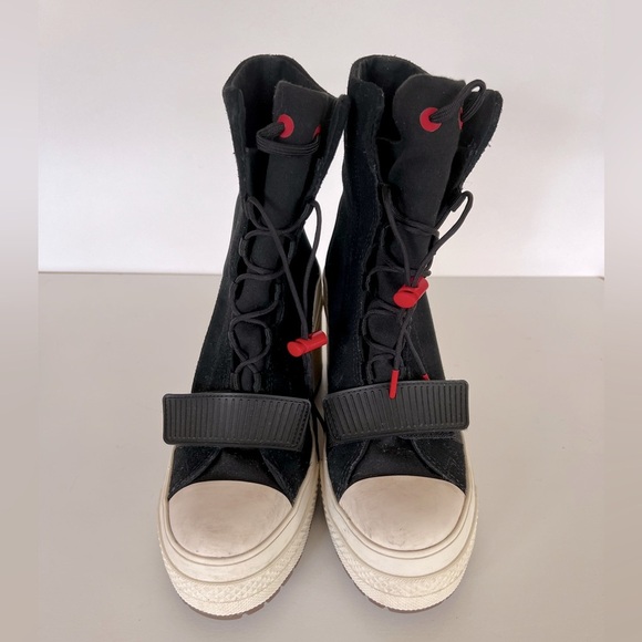 Converse Chuck Taylor All Star GR82 Extra High ‘Black Egret’ Heel, size 7 - Picture 3 of 10